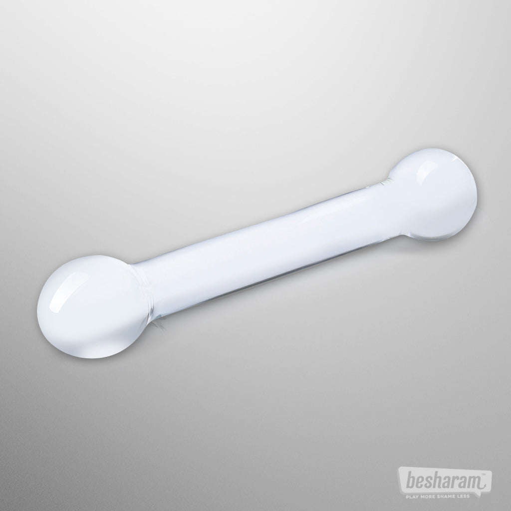 Glas 7" Curved G-Spot Dildo