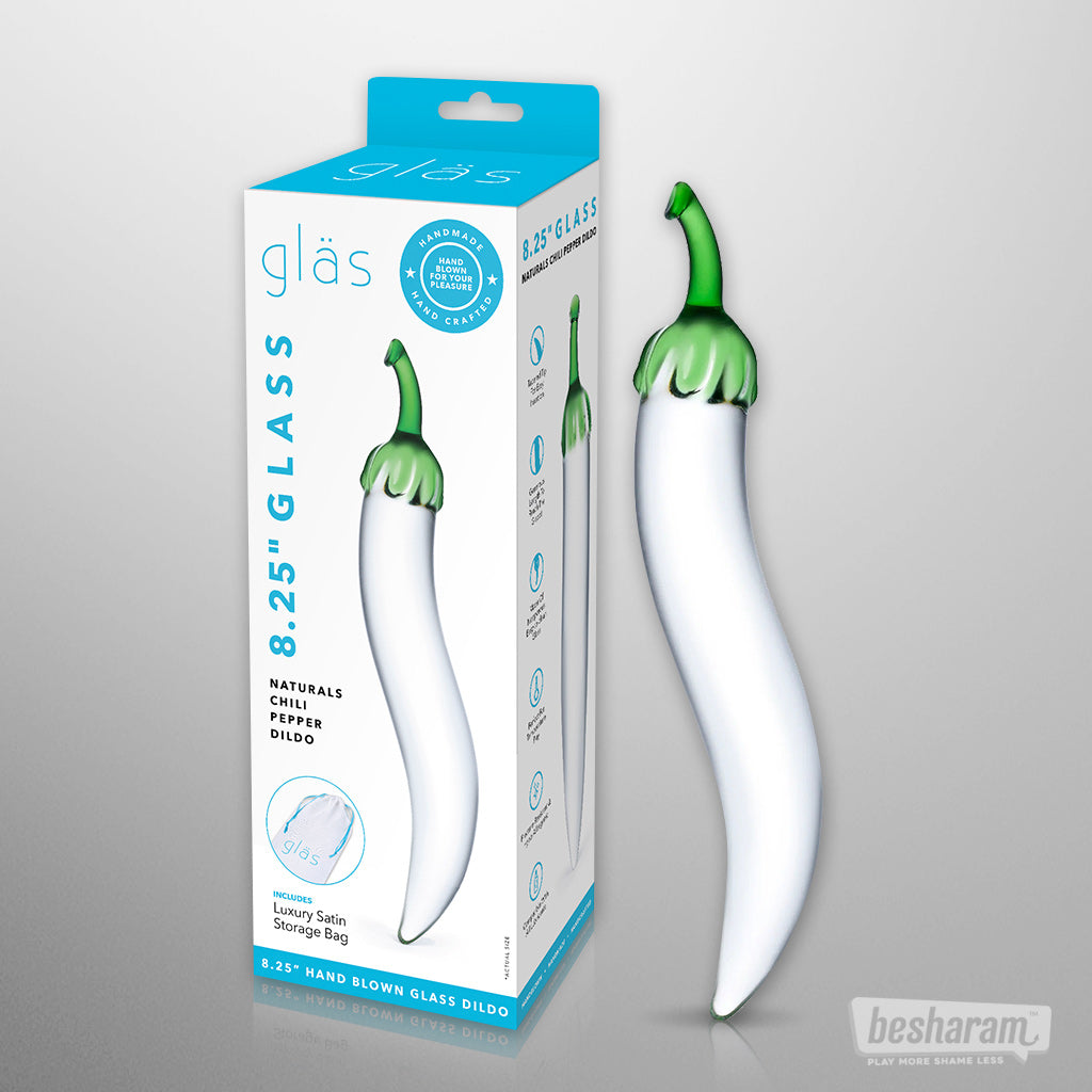 Glas Naturals Chili Pepper Dildo