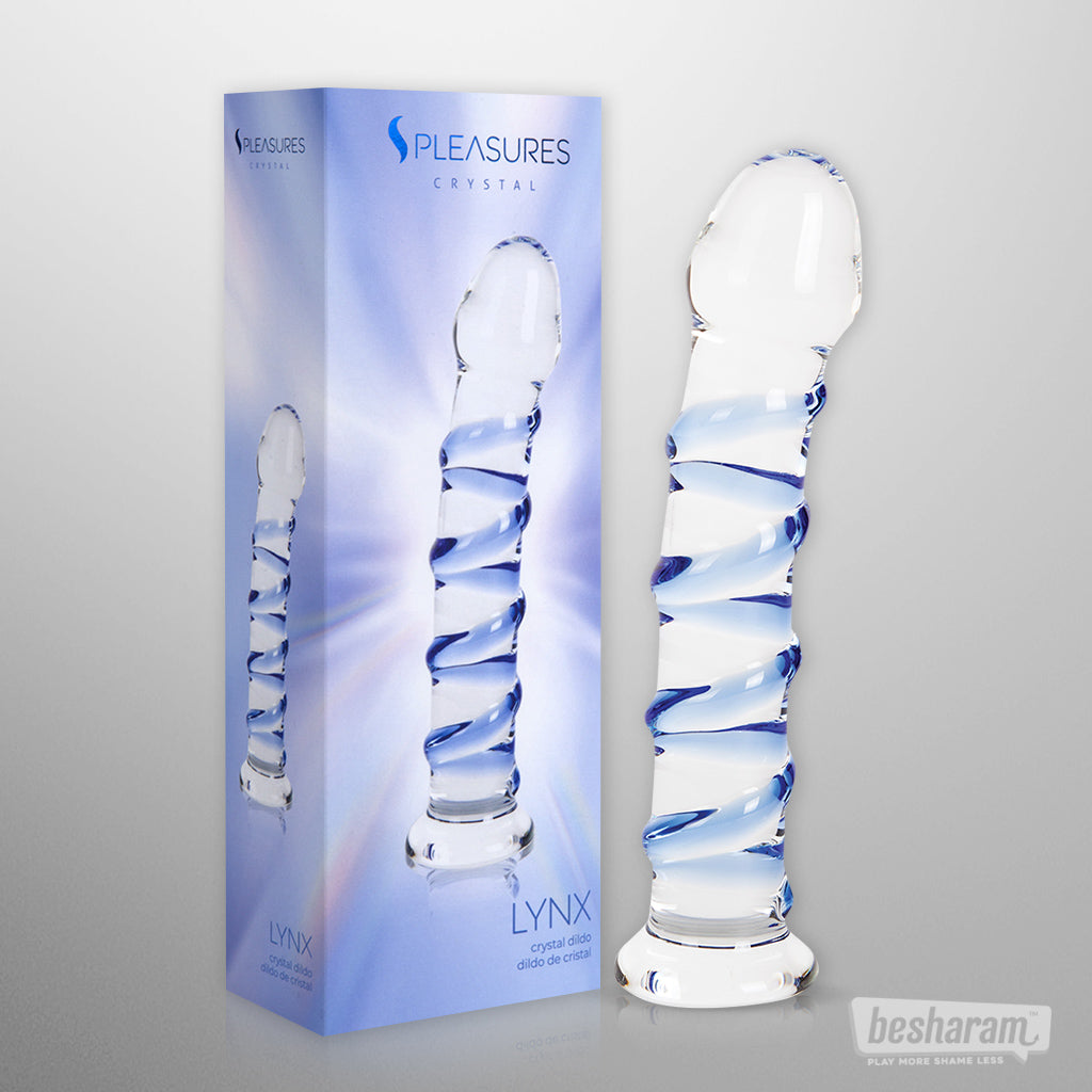 Crystal Lynx Glass Dildo