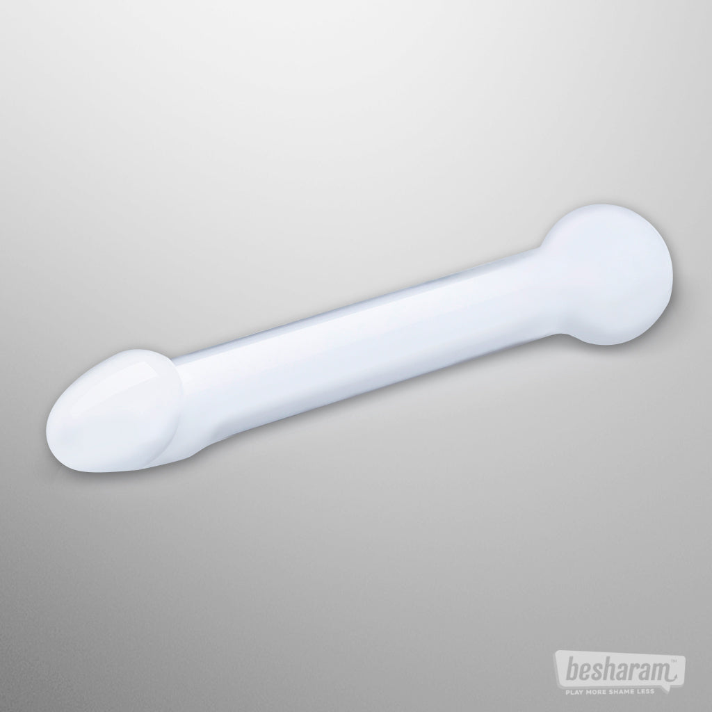 Glas Realistic Head Dildo