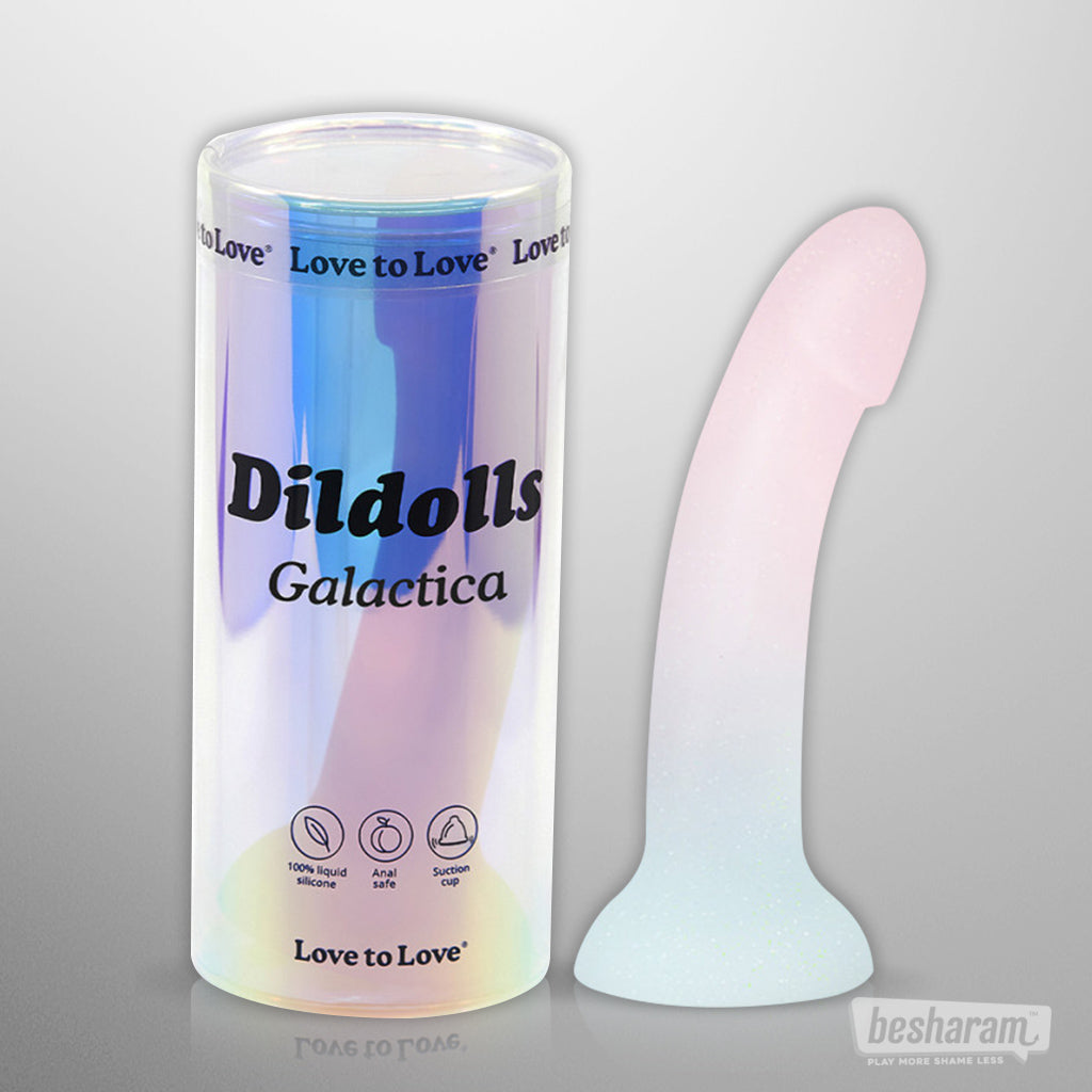 Love To Love Galactica Glitter Dildo