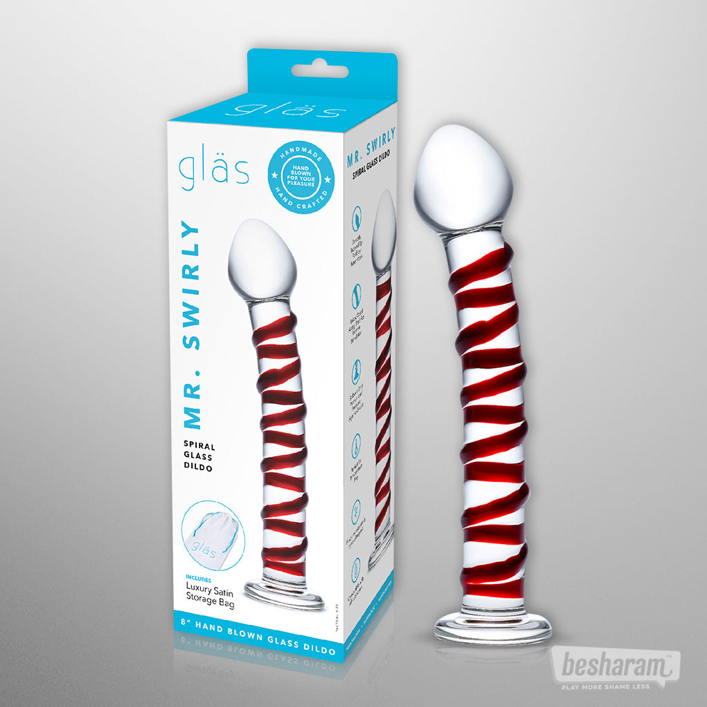 Glas Mr. Swirly Dildo