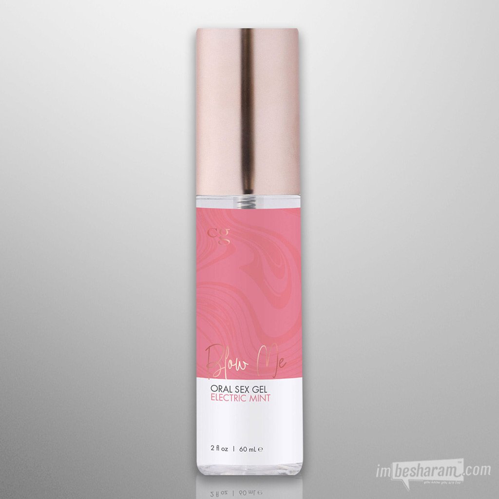 Blow Me Oral Sex Gel - Electric Mint 2oz