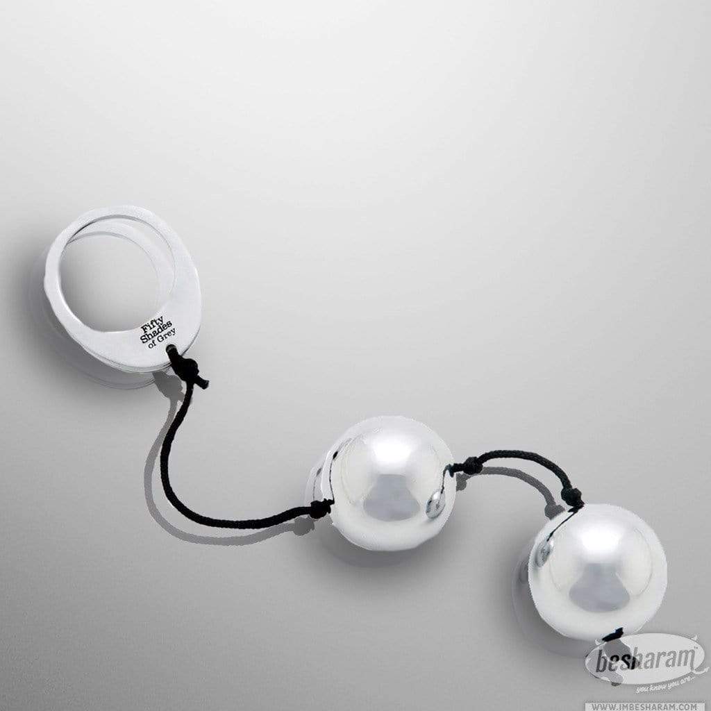 Fifty Shades Of Grey Silver Pleasure Balls