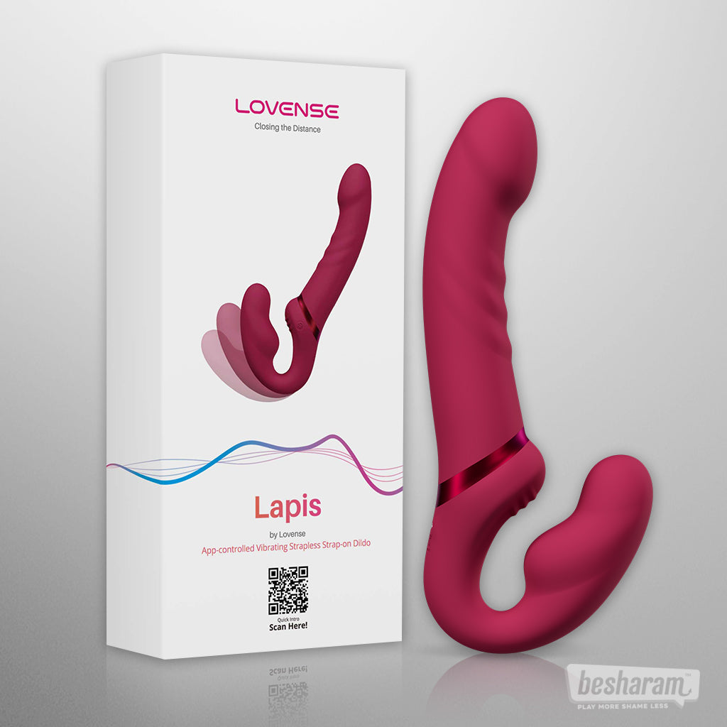 Lovense Lapis Smart Strapless Strap-on