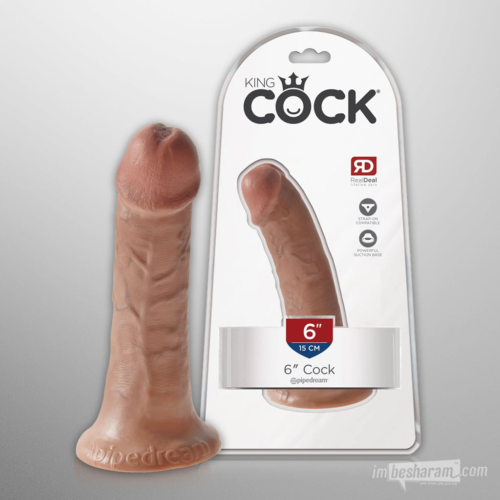 King Cock 6" Realistic Dildo