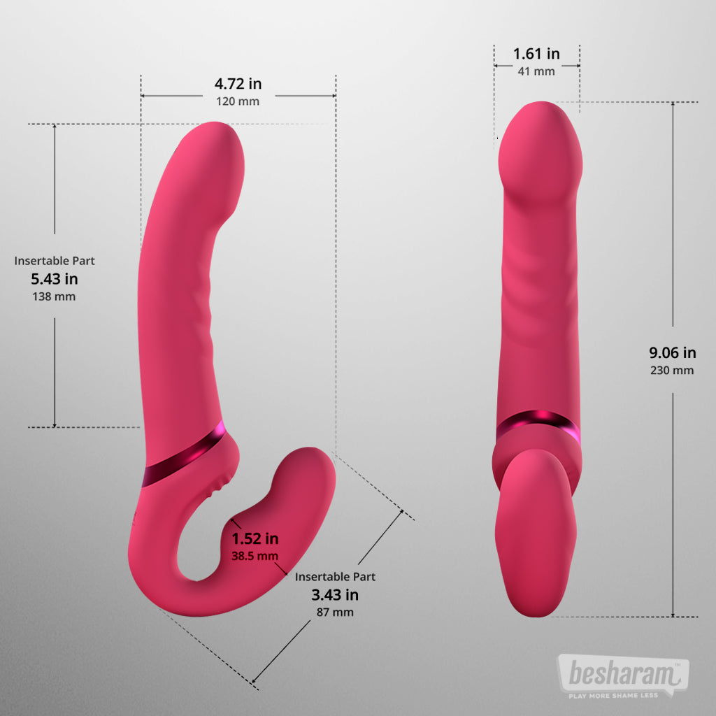 Lovense Lapis Smart Strapless Strap-on