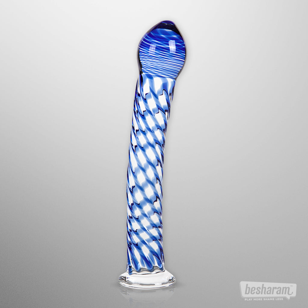 Crystal Aquarius Glass Dildo