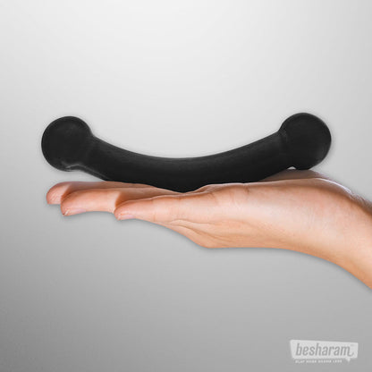 Glas Double Bull Black Dildo