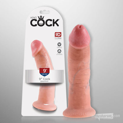 King Cock 9" Realistic Dildo