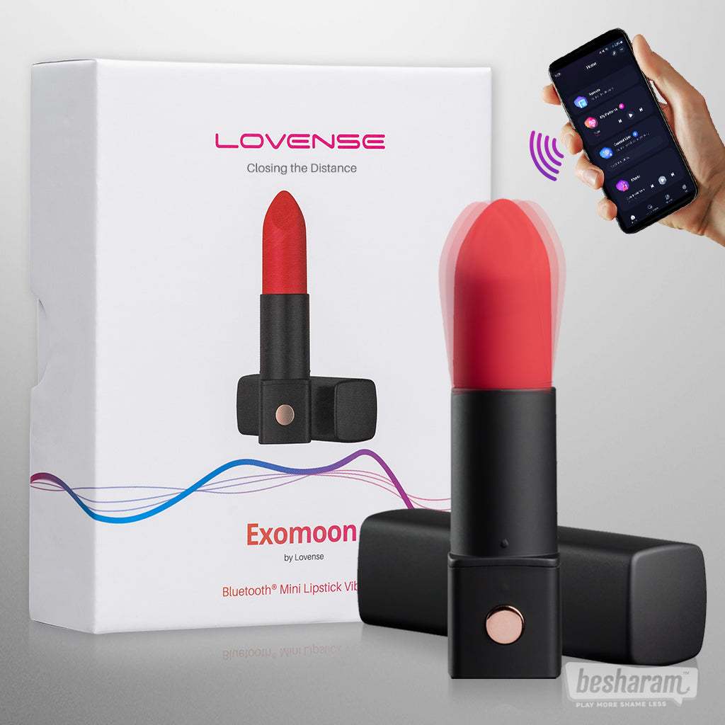 Lovense EXOMOON Smart Lipstick Vibrator