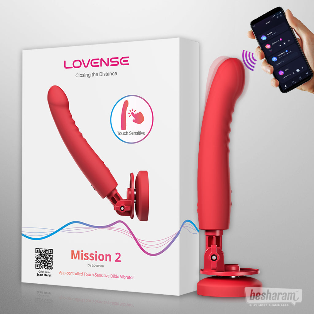 Lovense Mission 2 Smart Vibrating Dildo