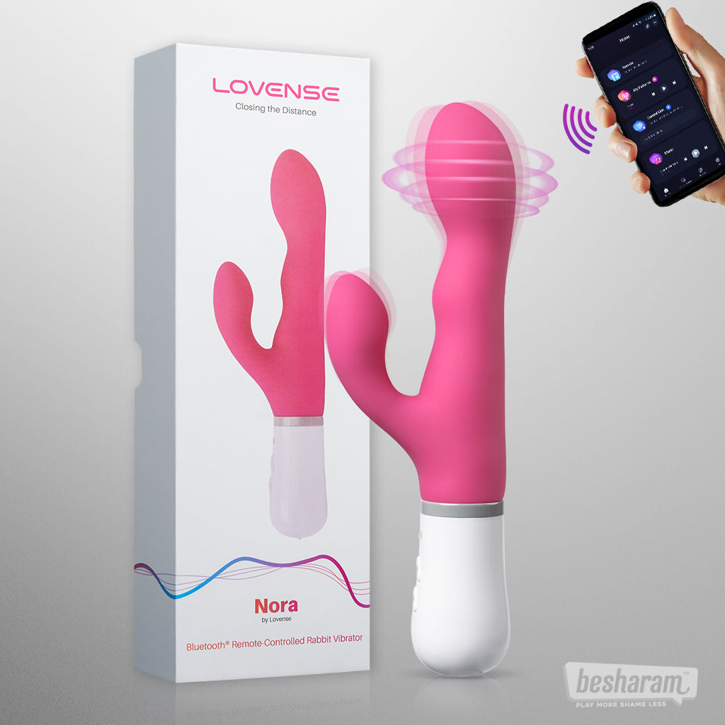 Lovense NORA Wireless Bluetooth App Rabbit Vibrator