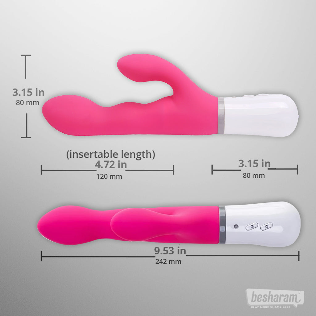 Lovense NORA Wireless Bluetooth App Rabbit Vibrator