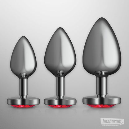 Viben Cheeky Charms Metal Butt Plug Kit