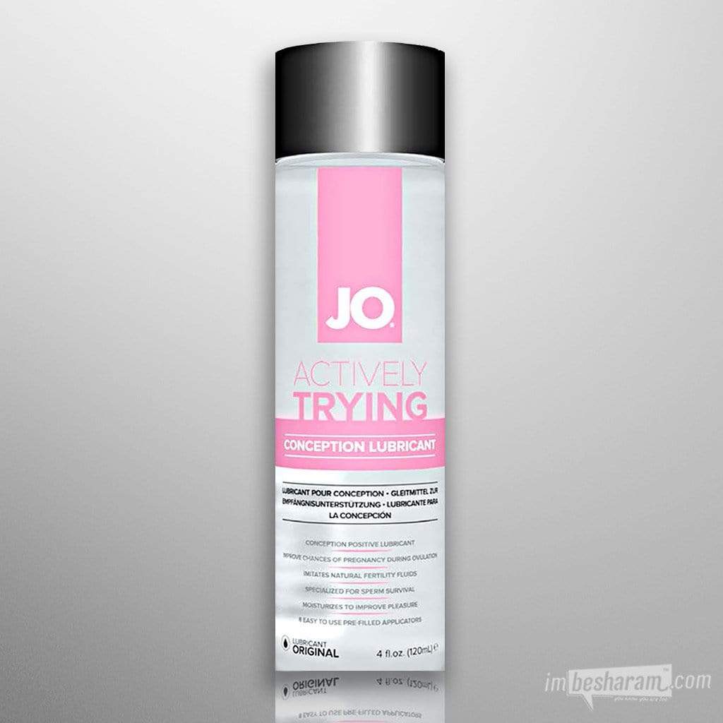 System JO Actively Trying Lubricant - Fertility Friendly 4oz