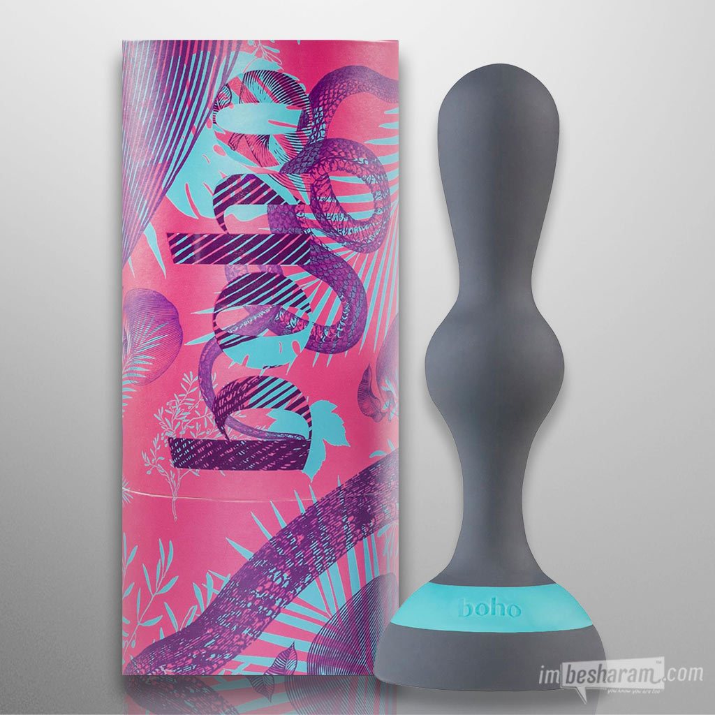 Boho Zinnia Vibrating Anal Plug