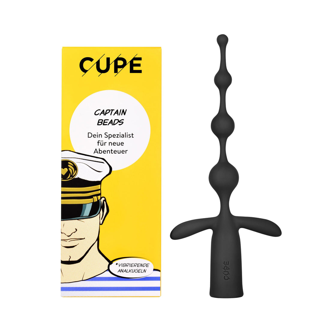 Cupe Captain - Vibrating Anal Beads