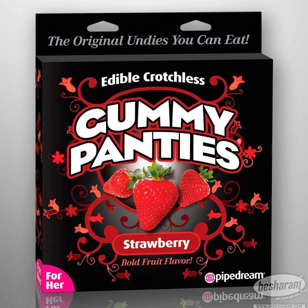 Edible Flavored Crotchless Gummy Panties