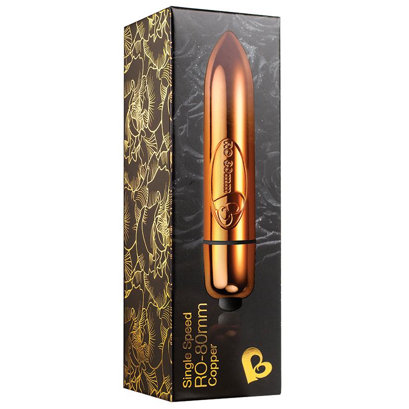 Rocks Off Single Speed RO-80mm Bullet Vibe - NEW