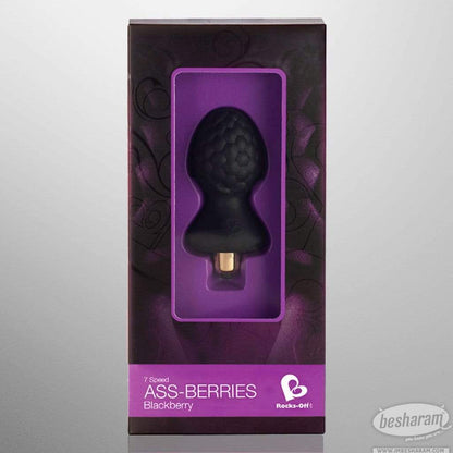 Rocks Off Ass-Berries Vibrating Plug