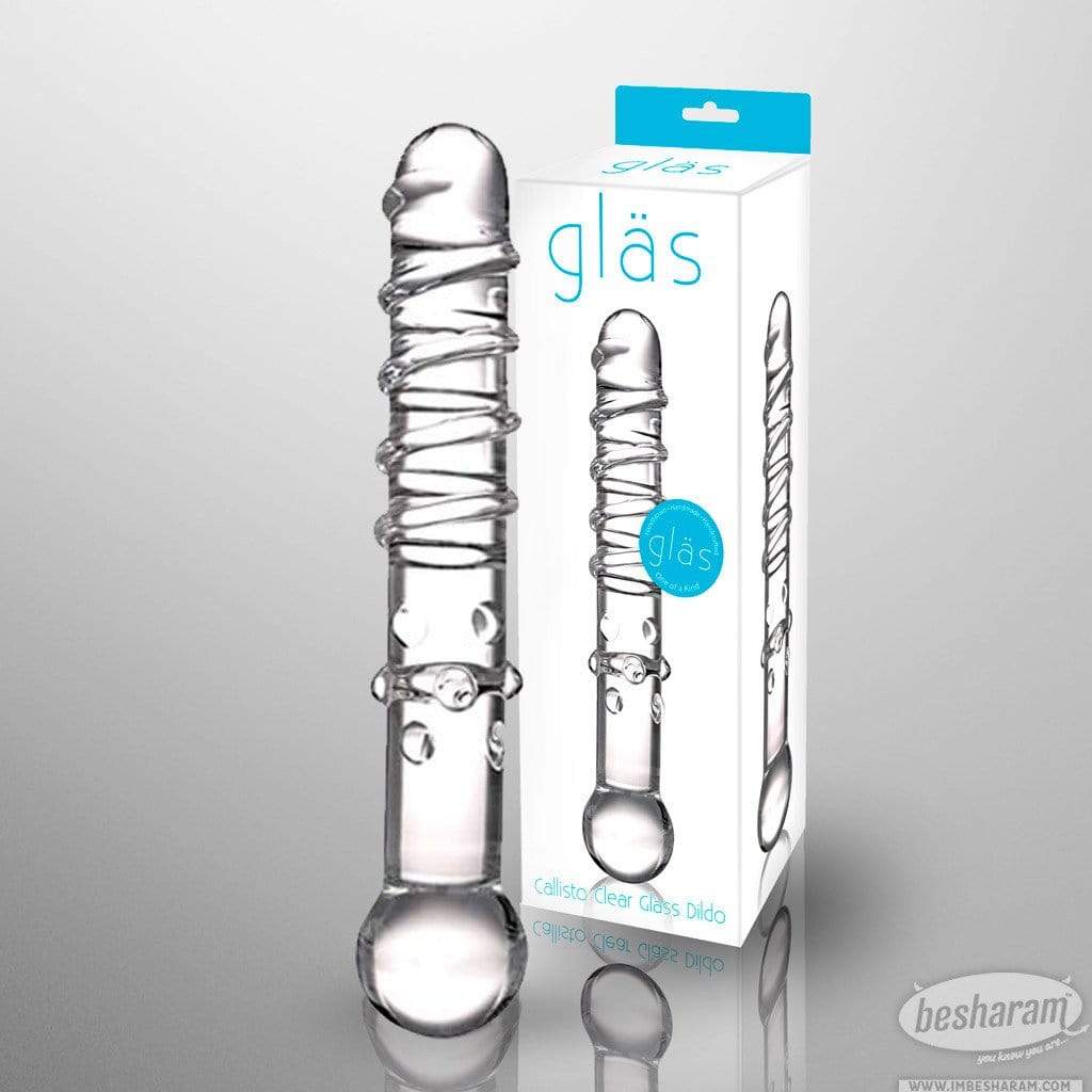 Glas Callisto Clear Glass Dildo